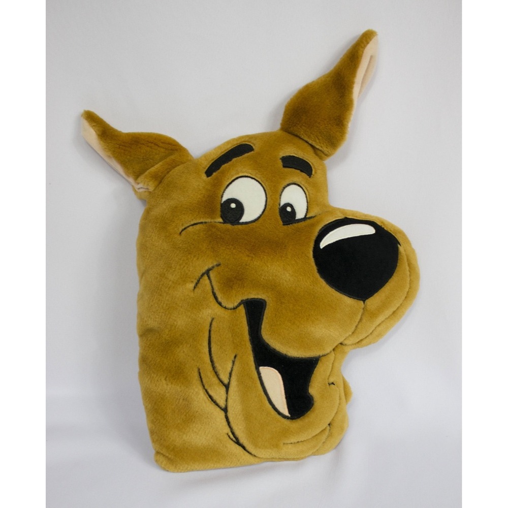 Vintage‎ Warner Bros. Studio Store 1997 Scooby Doo Head Pillow Plush 18"